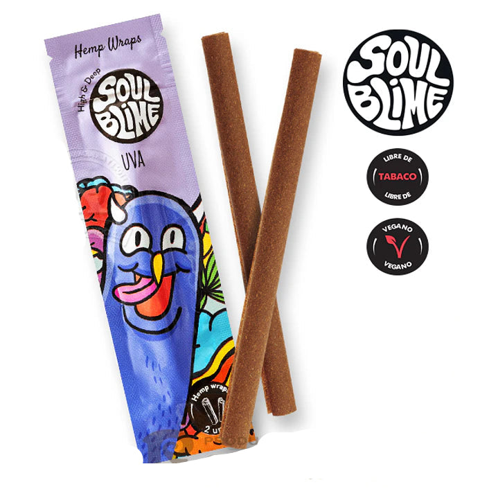 SOULBLIME HEMP WRAPS X2