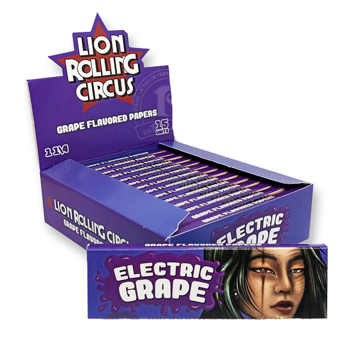 LION ROLLING CIRCUS ELECTRIC GRAPE 1 1/4