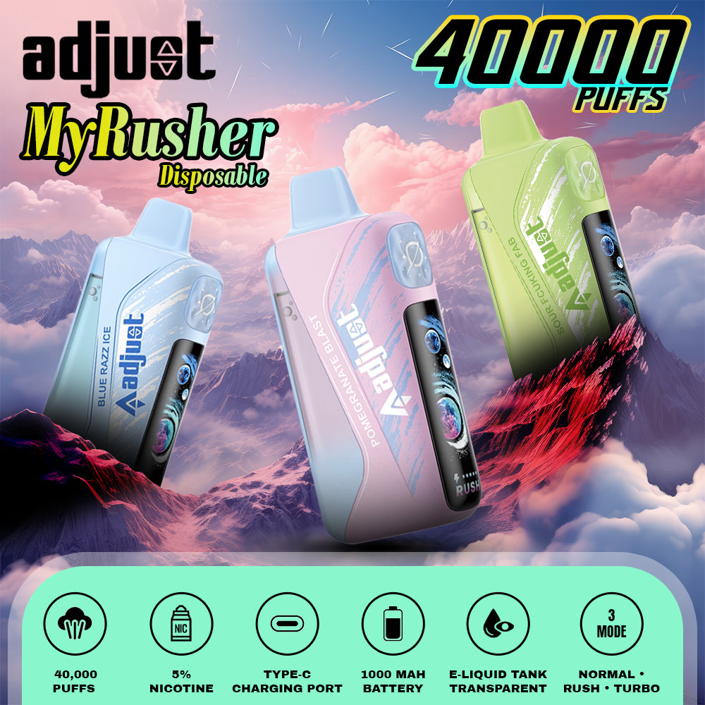 ADJUST MY RUSHER 40K PUFFS