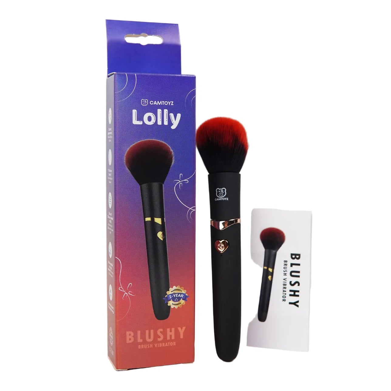 CAMTOYZ BROCHA VIBRADOR BLUSHY