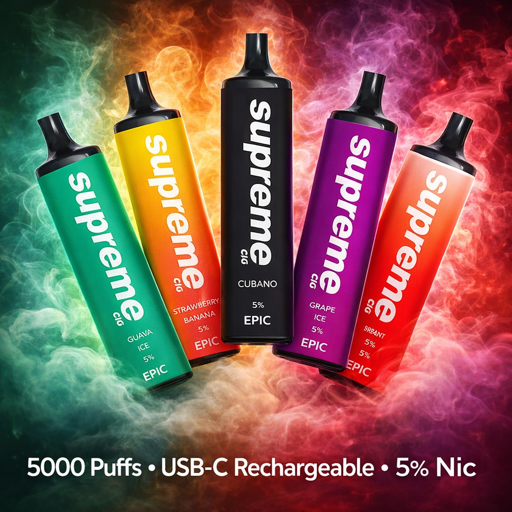 SUPREME EPIC 5000 PUFFS