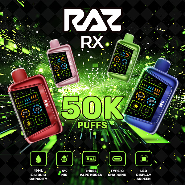 RAZ RX 50K PUFFS