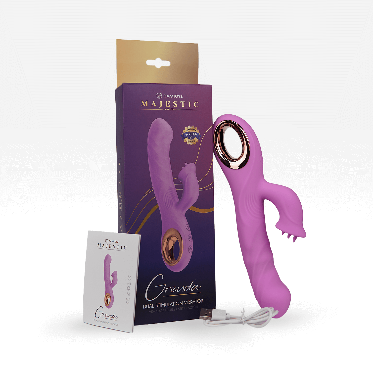 MAJESTIC VIBRADOR GRENDA