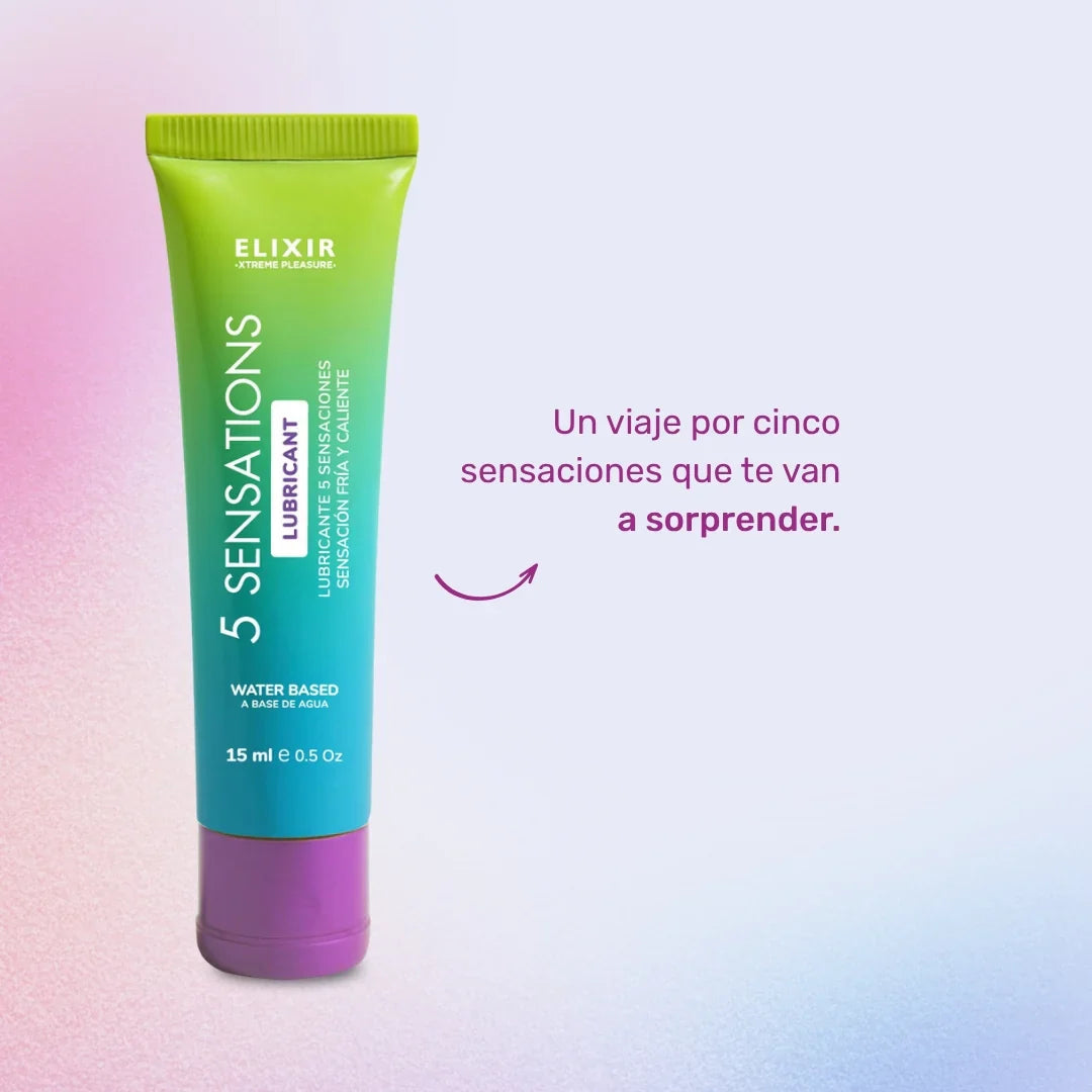 LUBRICANTE 5 SENSACIONES 15ml