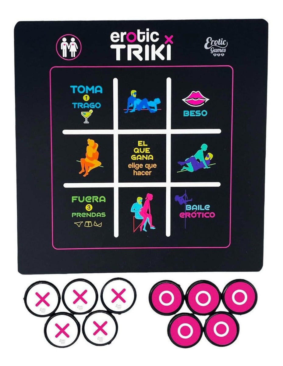 JUEGO TRES EN RAYAS TRIKI