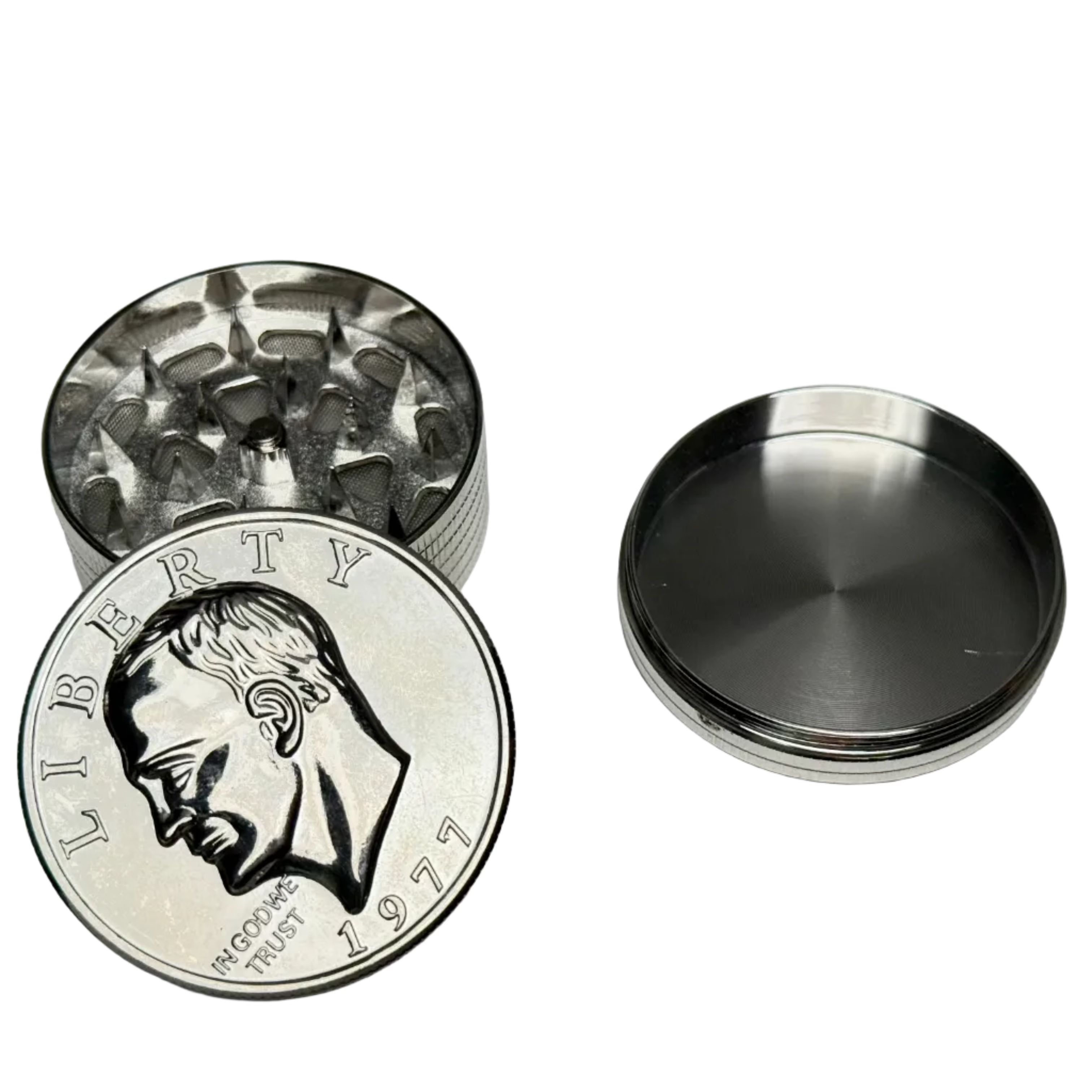 GRINDER MONEDA 50mm 4 PARTES