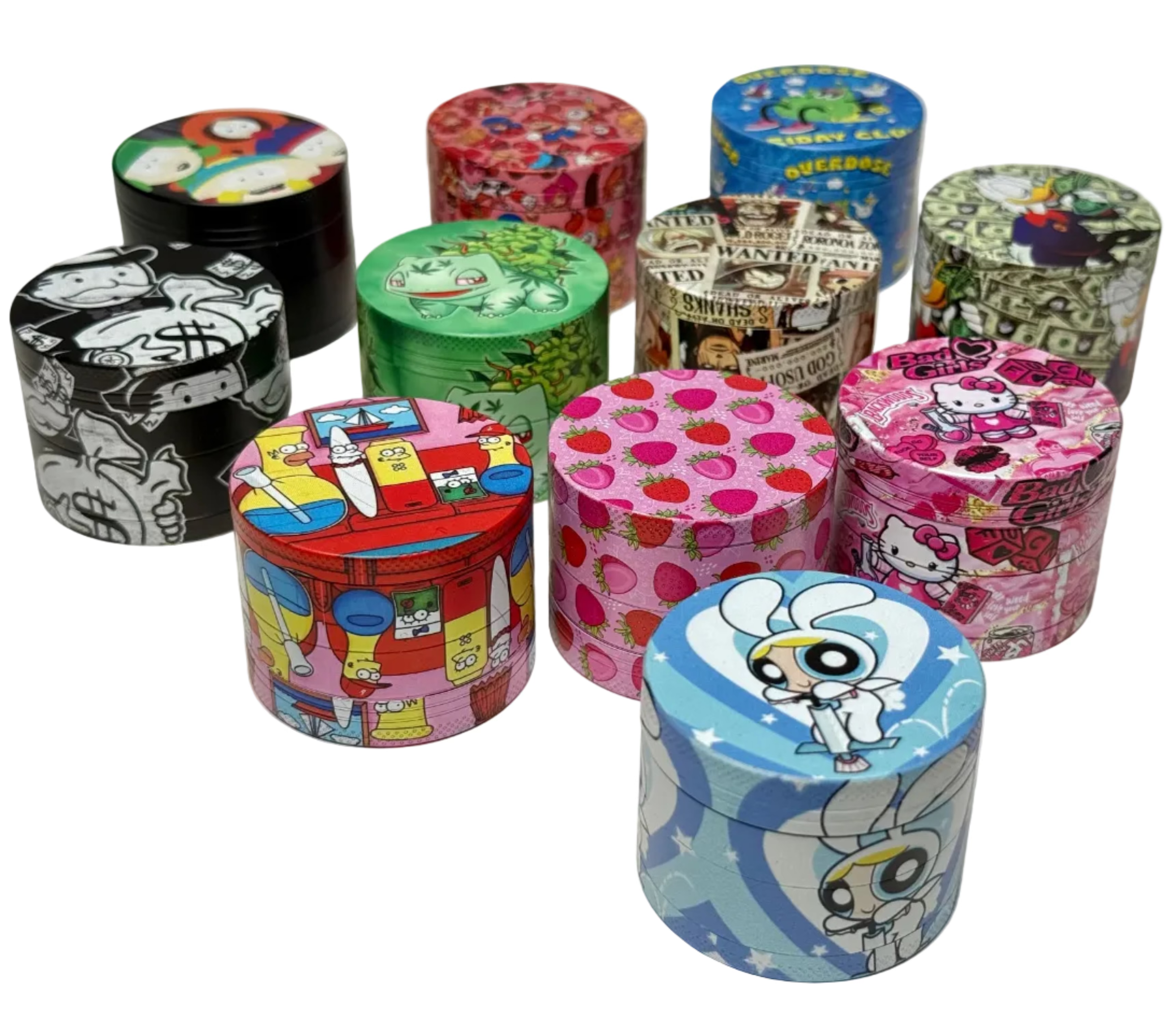 GRINDER ESTAMPADOS 50mm 4 PARTES