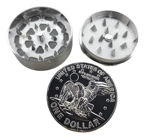 GRINDER MONEDA 50mm 4 PARTES