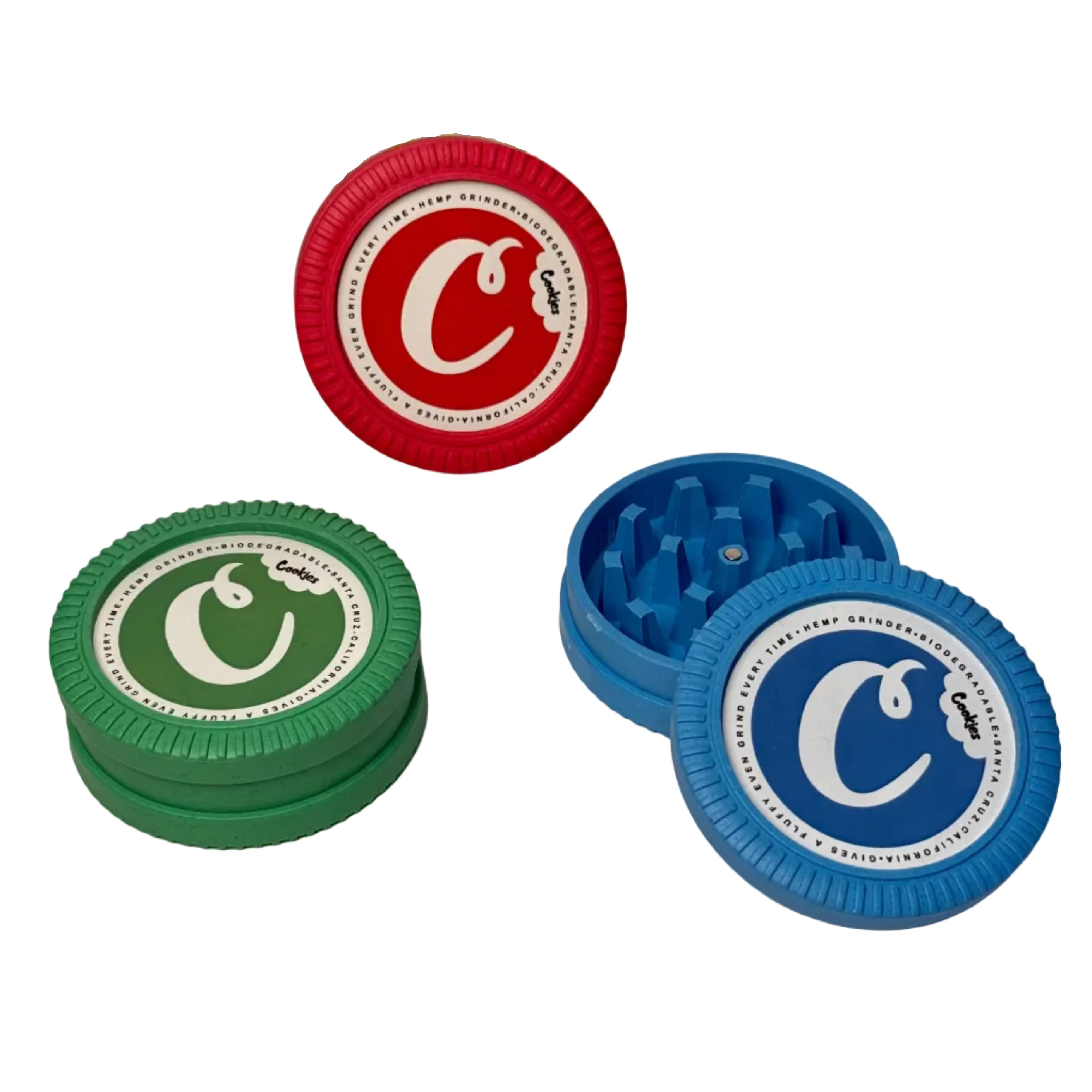 COOKIES GRINDER CAÑAMO 60mm 2 PARTES