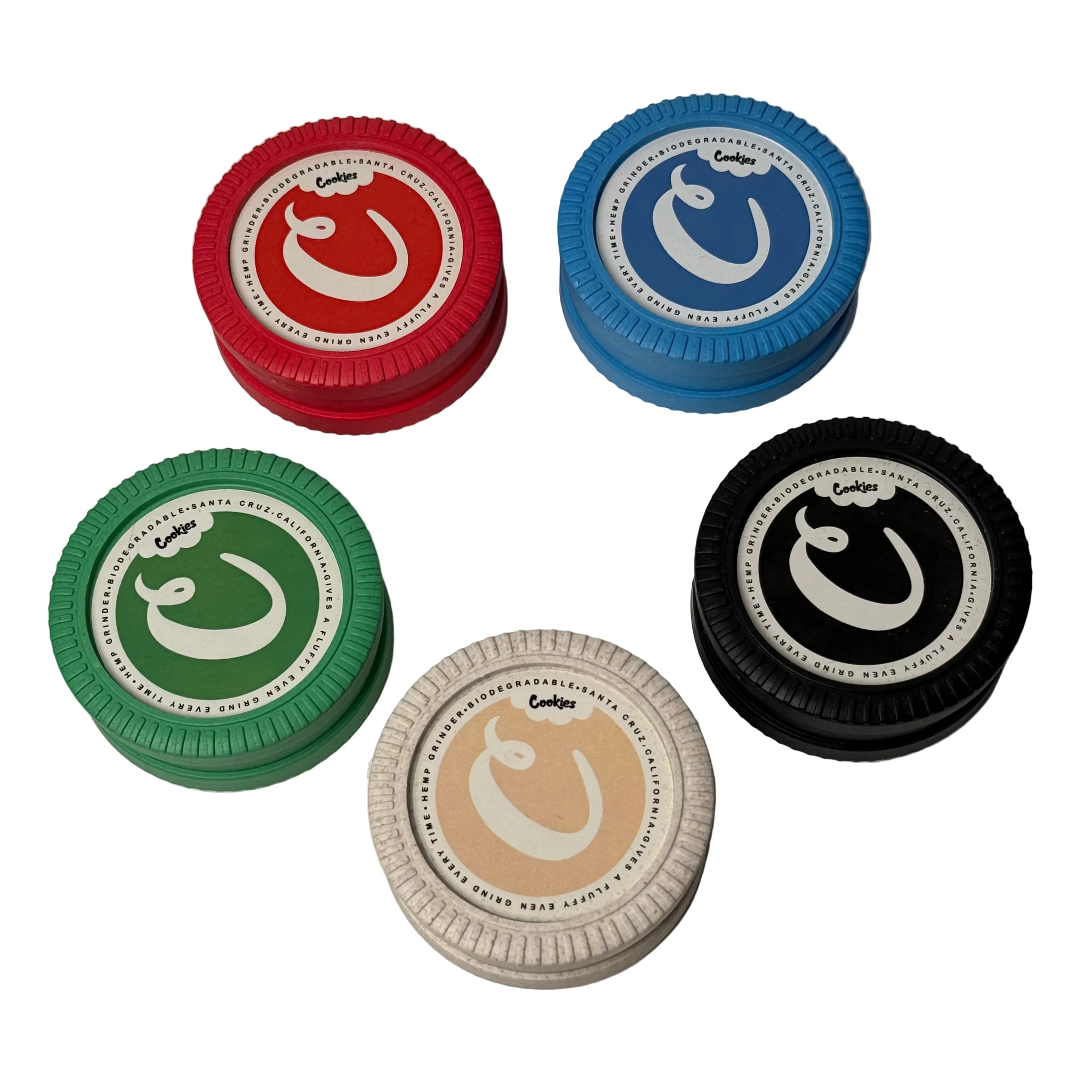 COOKIES GRINDER CAÑAMO 60mm 2 PARTES