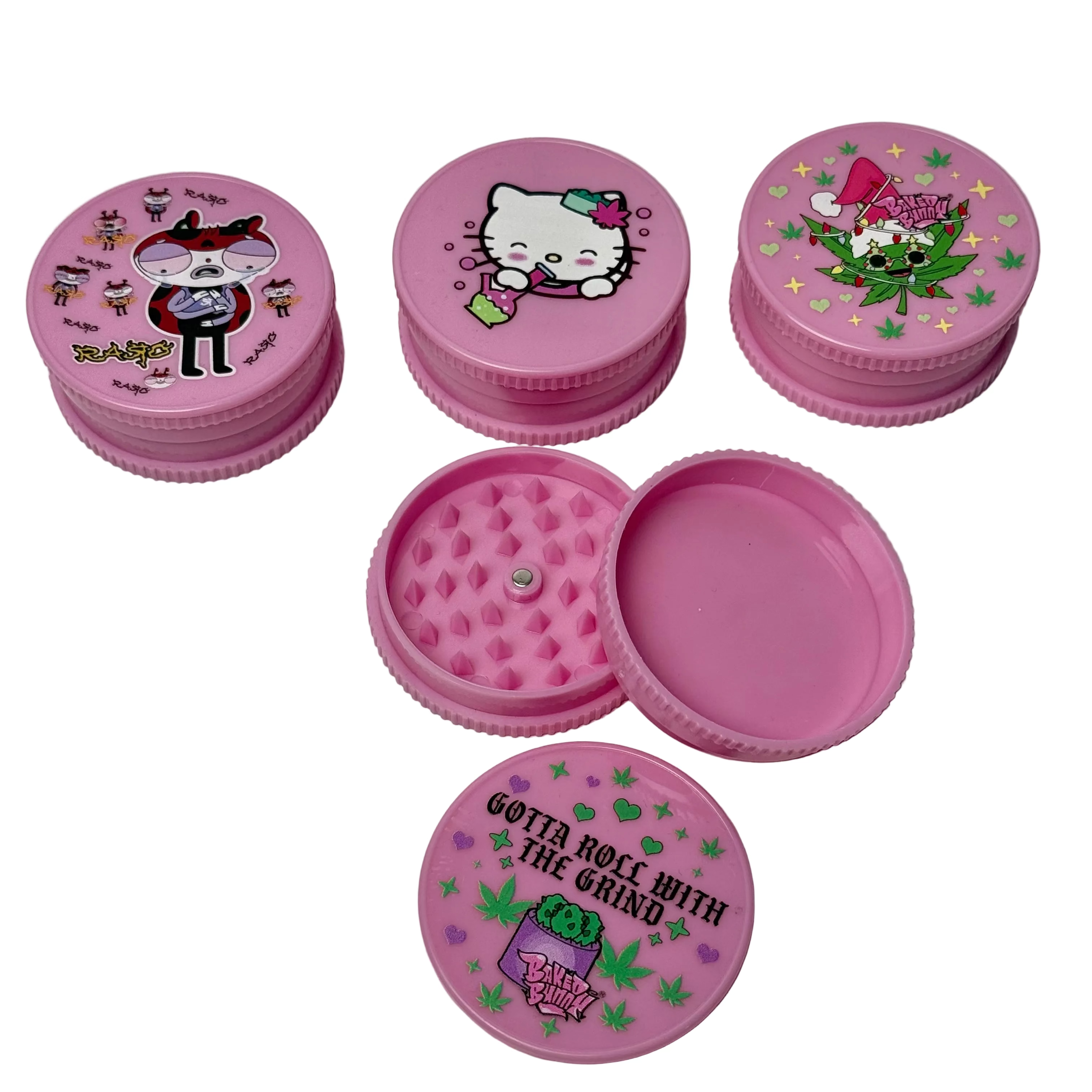 GRINDER BAKED BUNNY 60mm 3 PARTES