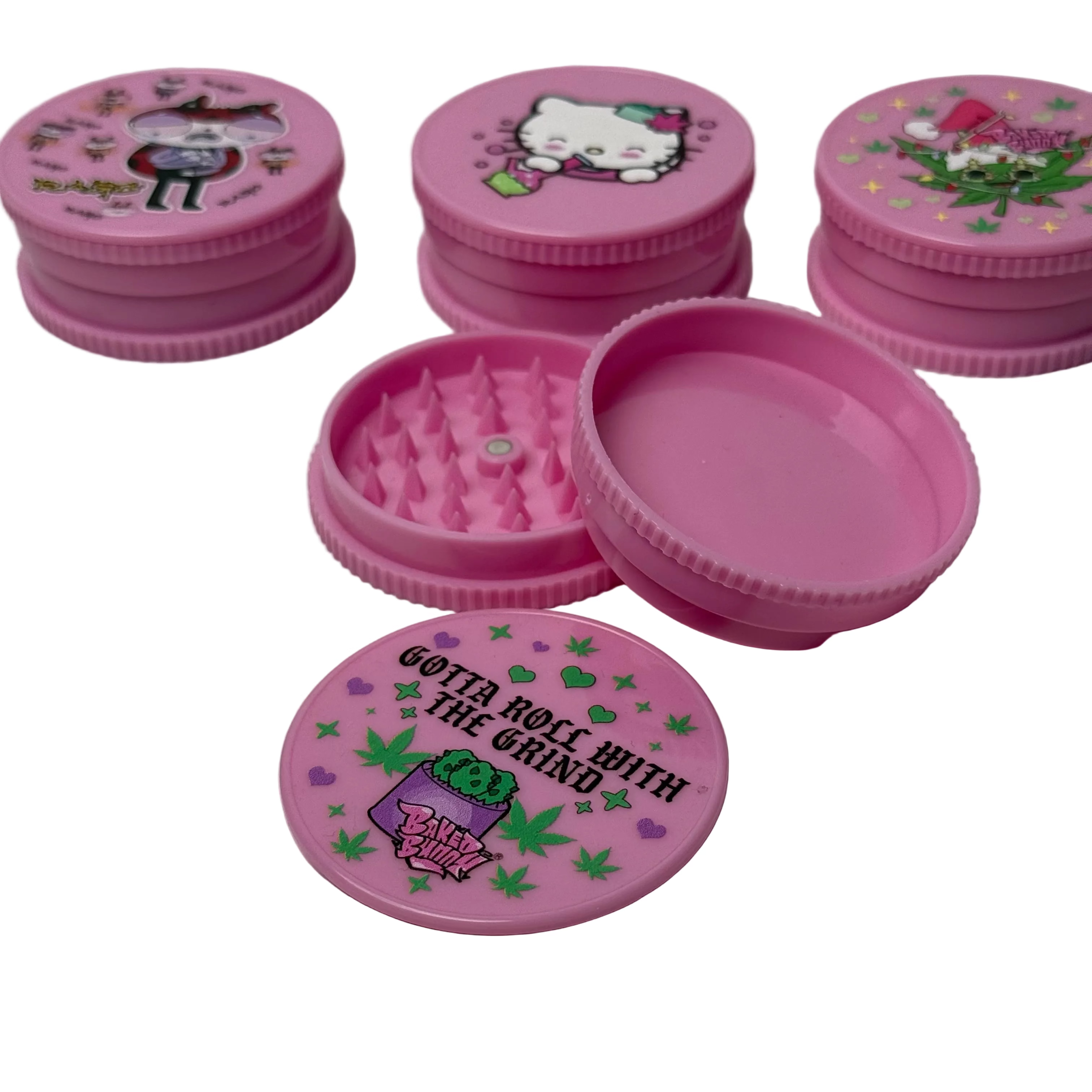 GRINDER BAKED BUNNY 60mm 3 PARTES