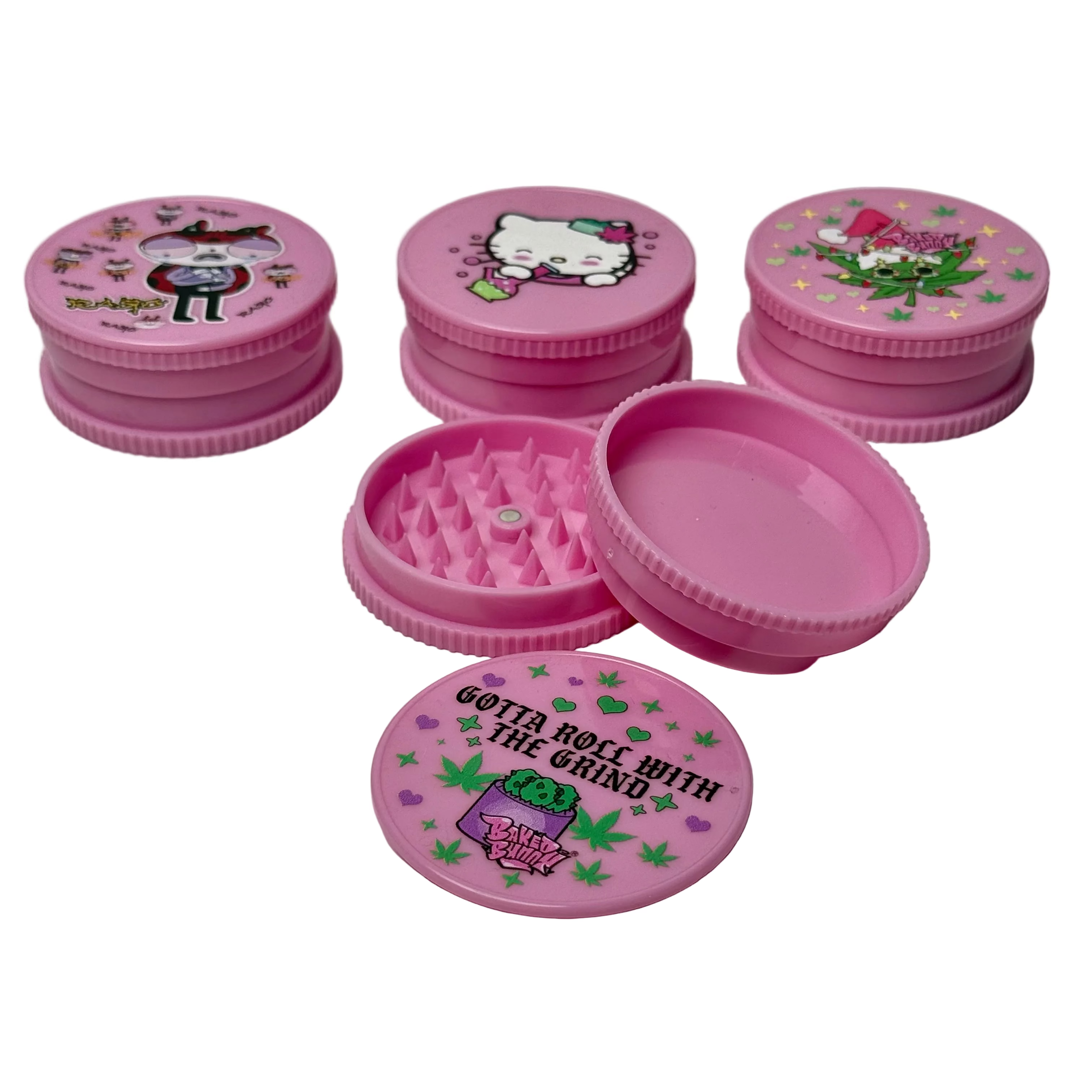 GRINDER BAKED BUNNY 60mm 3 PARTES
