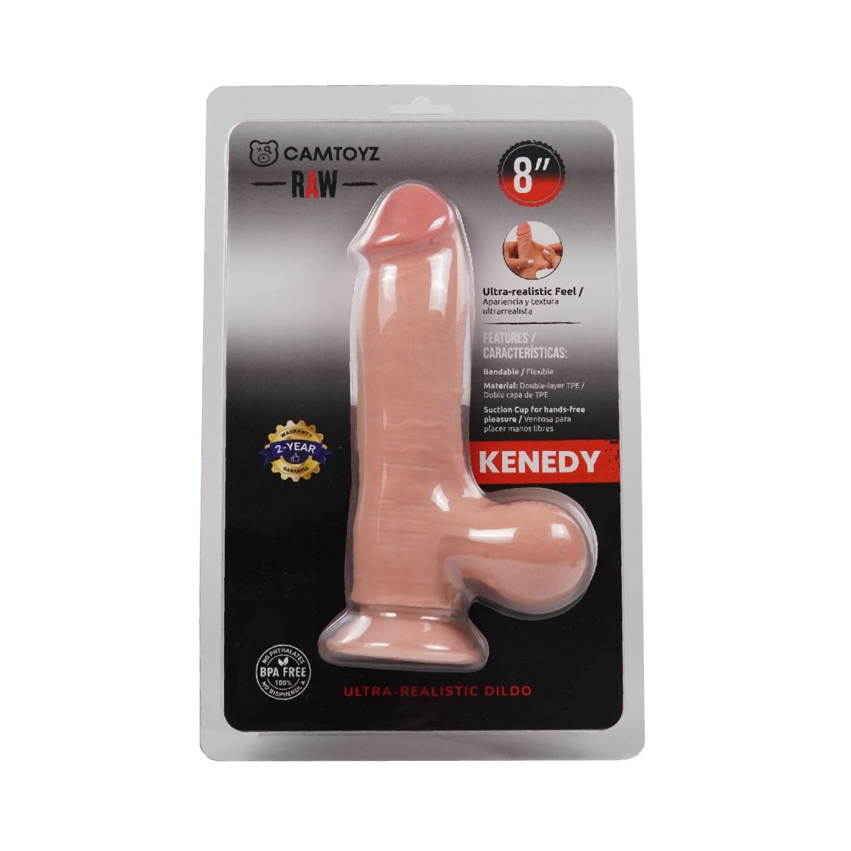 CAMTOYZ RAW DILDO KENNEDY