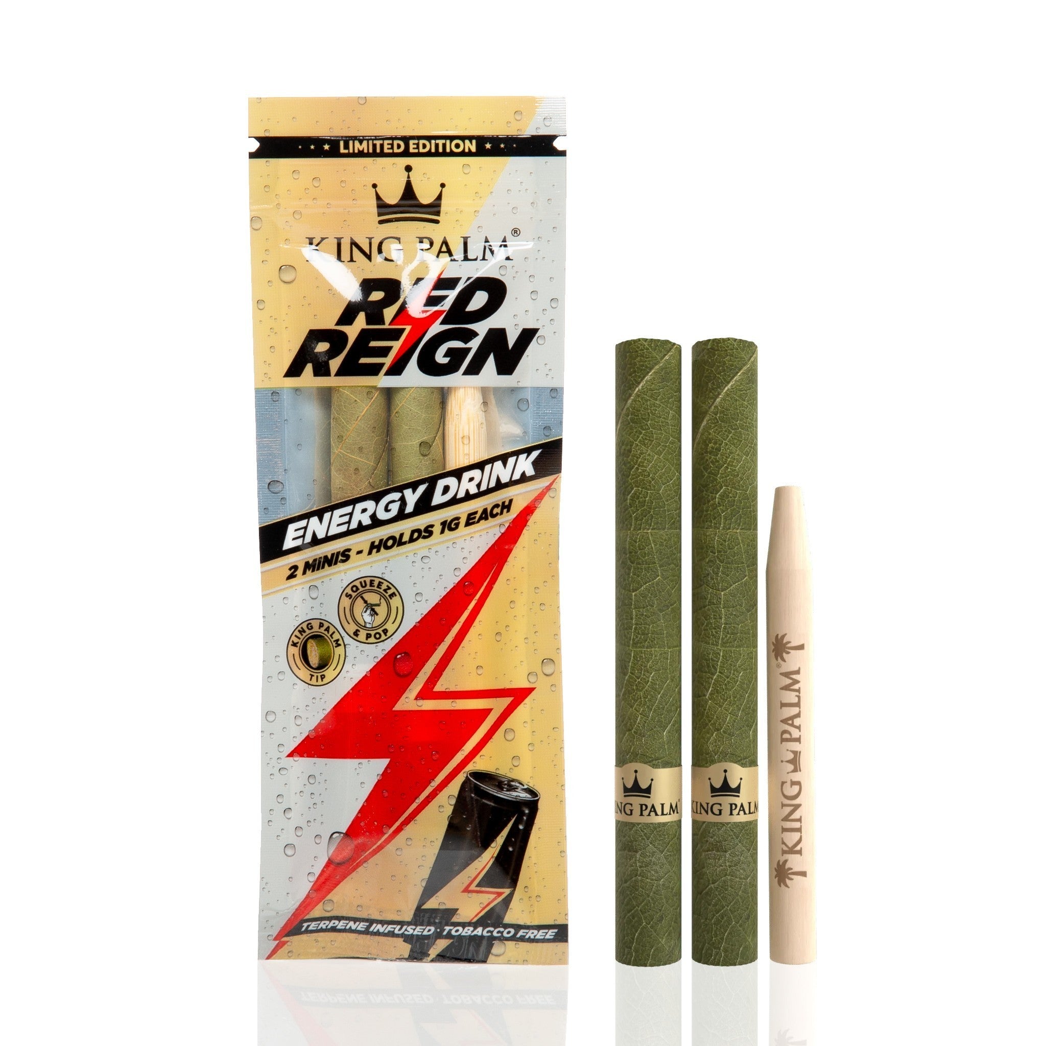 KING PALM PRE ENROLADOS X2