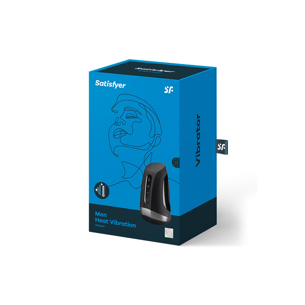 SATISFYER MASTURBADOR MEN HEAT VIBRATION