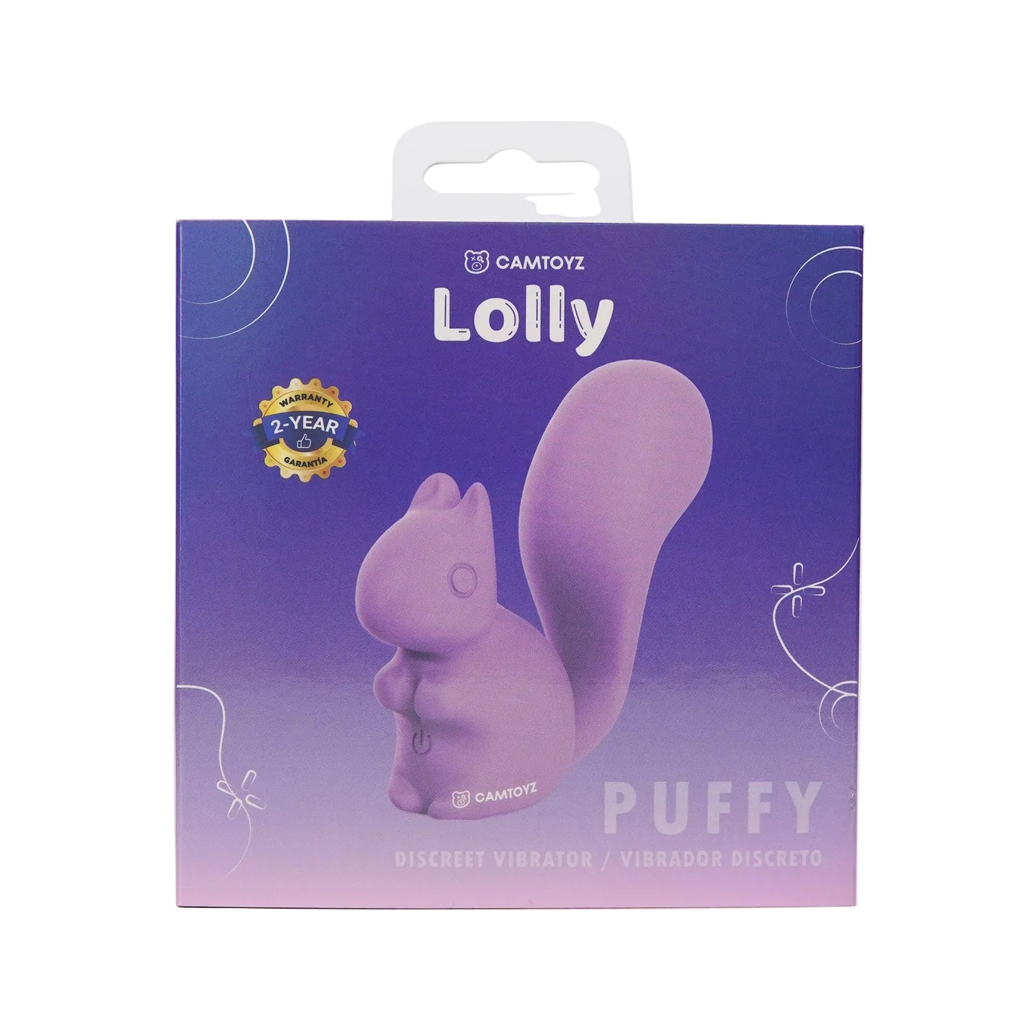 CAMTOYZ VIBRADOR DISCRETO PUFFY