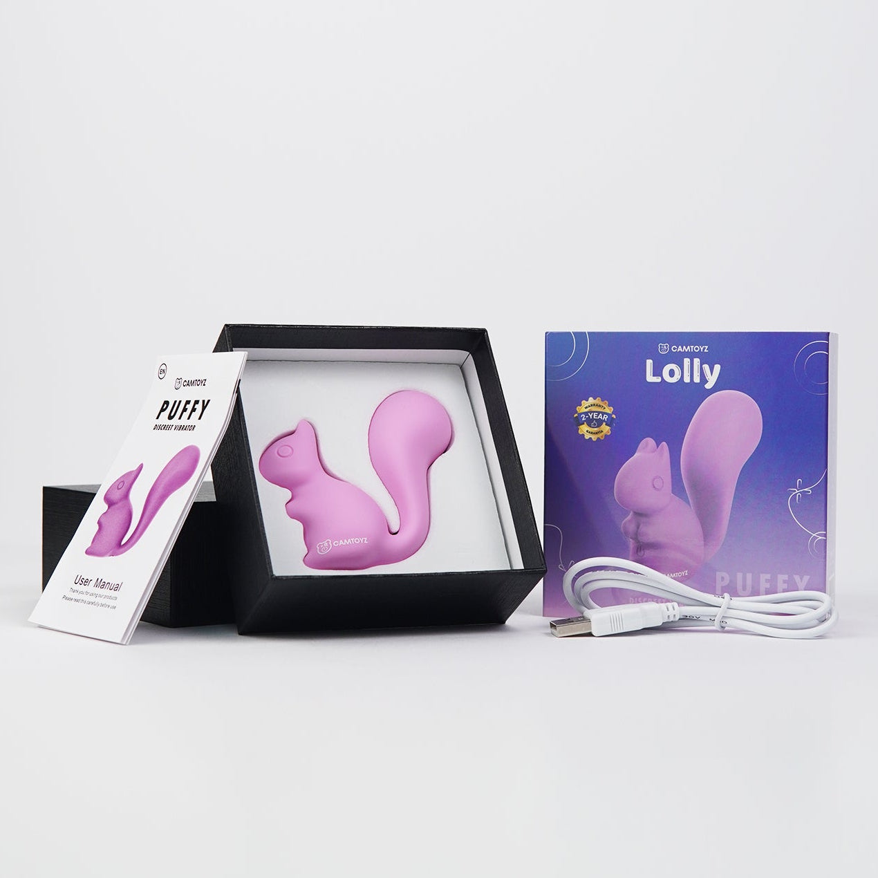 CAMTOYZ VIBRADOR DISCRETO PUFFY