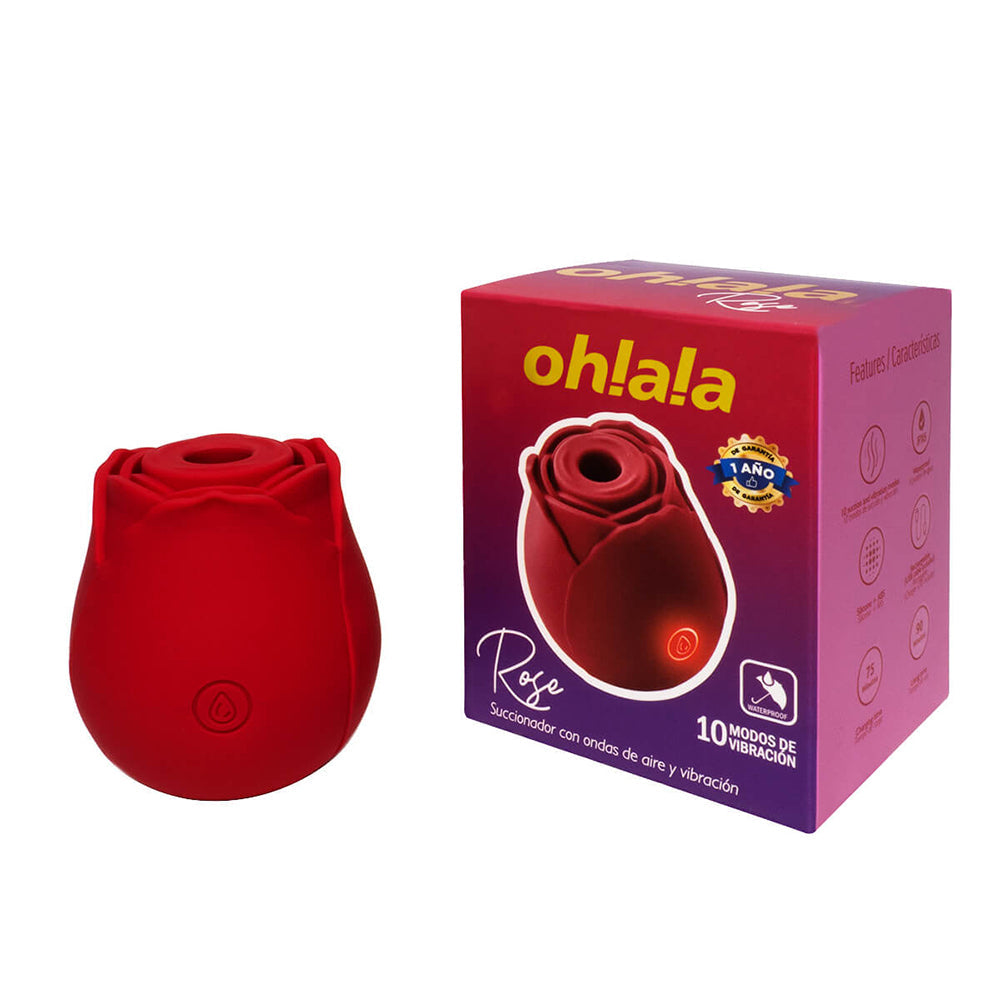 OHLALA VIBRADOR Y SUCCIONADOR ROSE