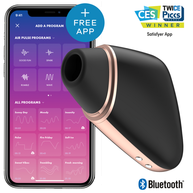 SATISFYER LOVE TRIANGLE SUCCIONADOR