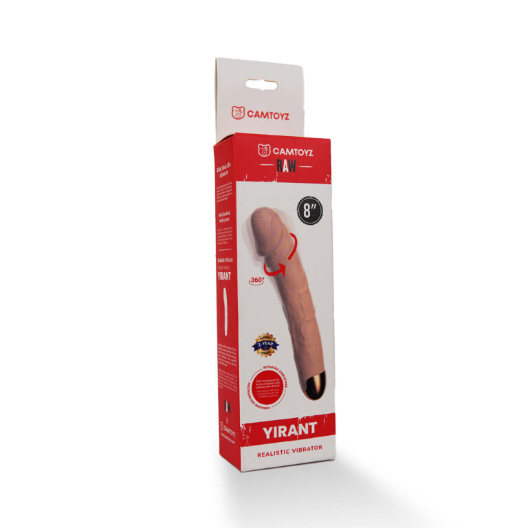 CAMTOYZ RAW VIBRADOR REALISTA YIRANT