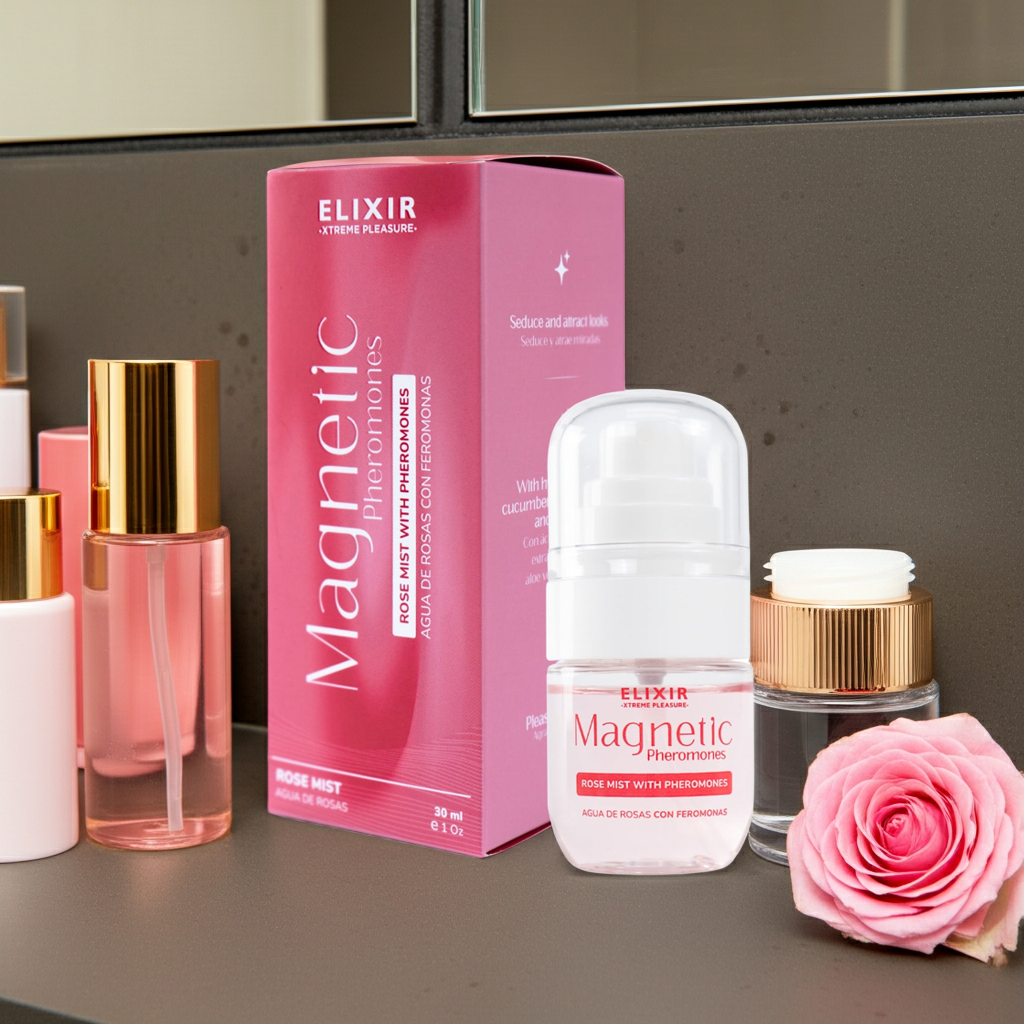 AGUA DE ROSAS CON FEROMONA MAGNÉTICA 30ml