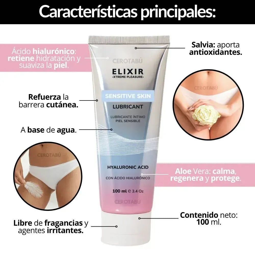 LUBRICANTE PIEL SENSIBLE CON ÁCIDO HIALURÓNICO