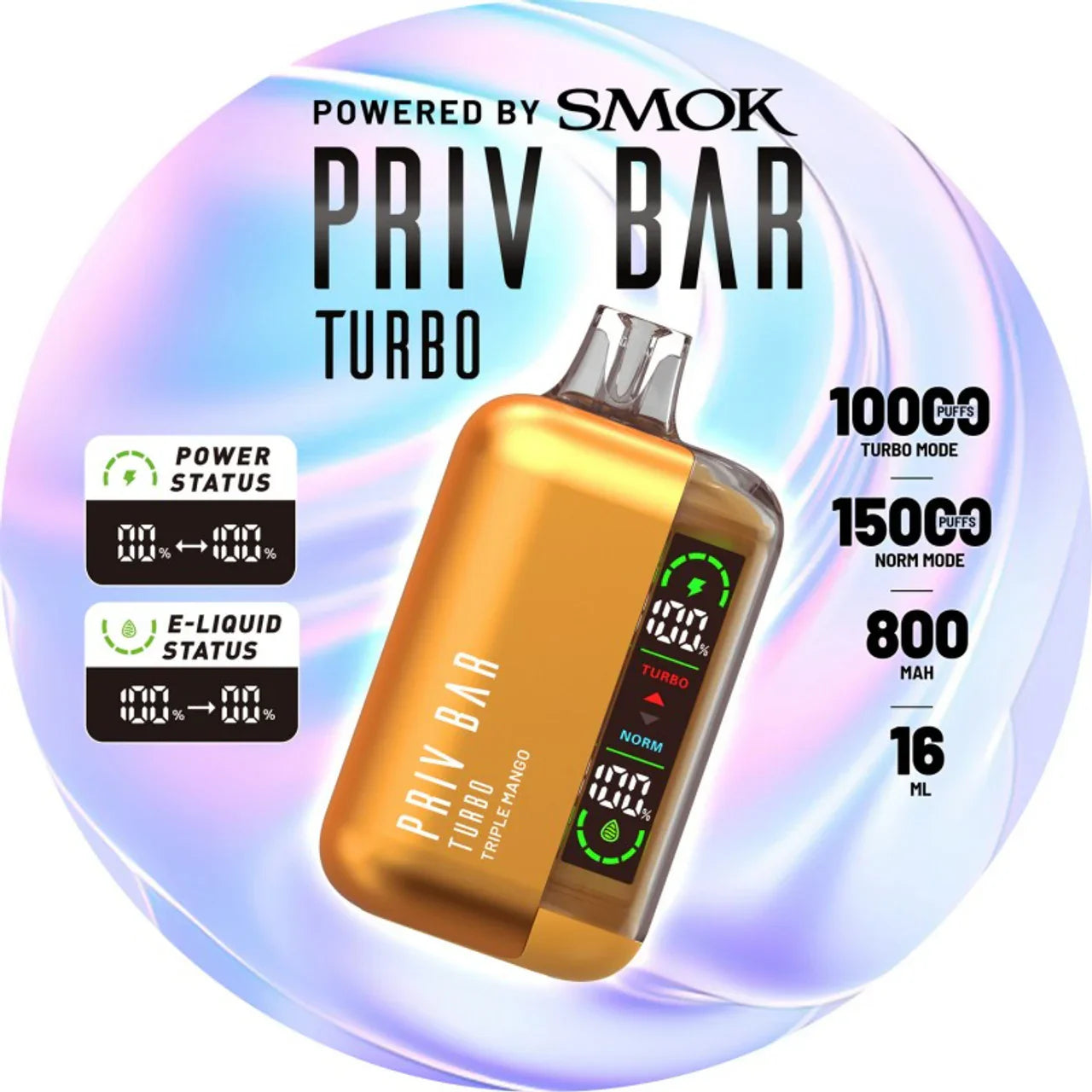 PRIV BAR 15K PUFFS