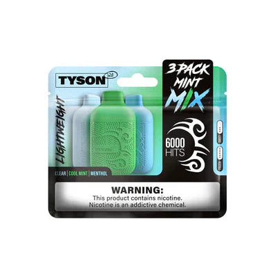 TYSON 6000 PUFSS PACK X3